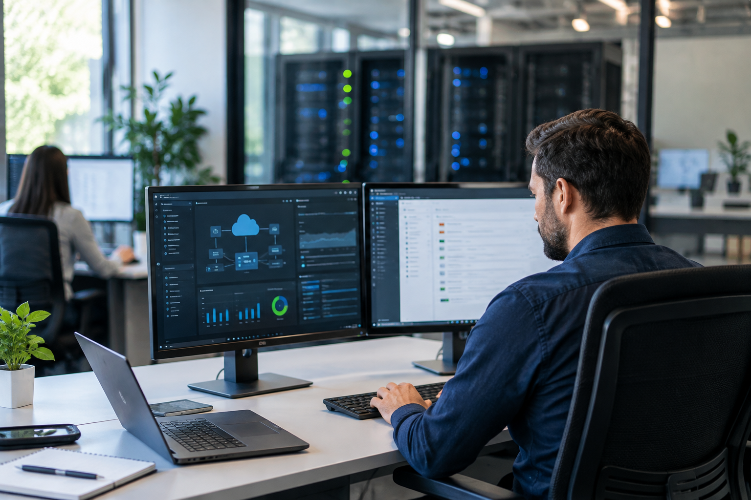 Representative Business-to-business managed IT services and IT consulting detail